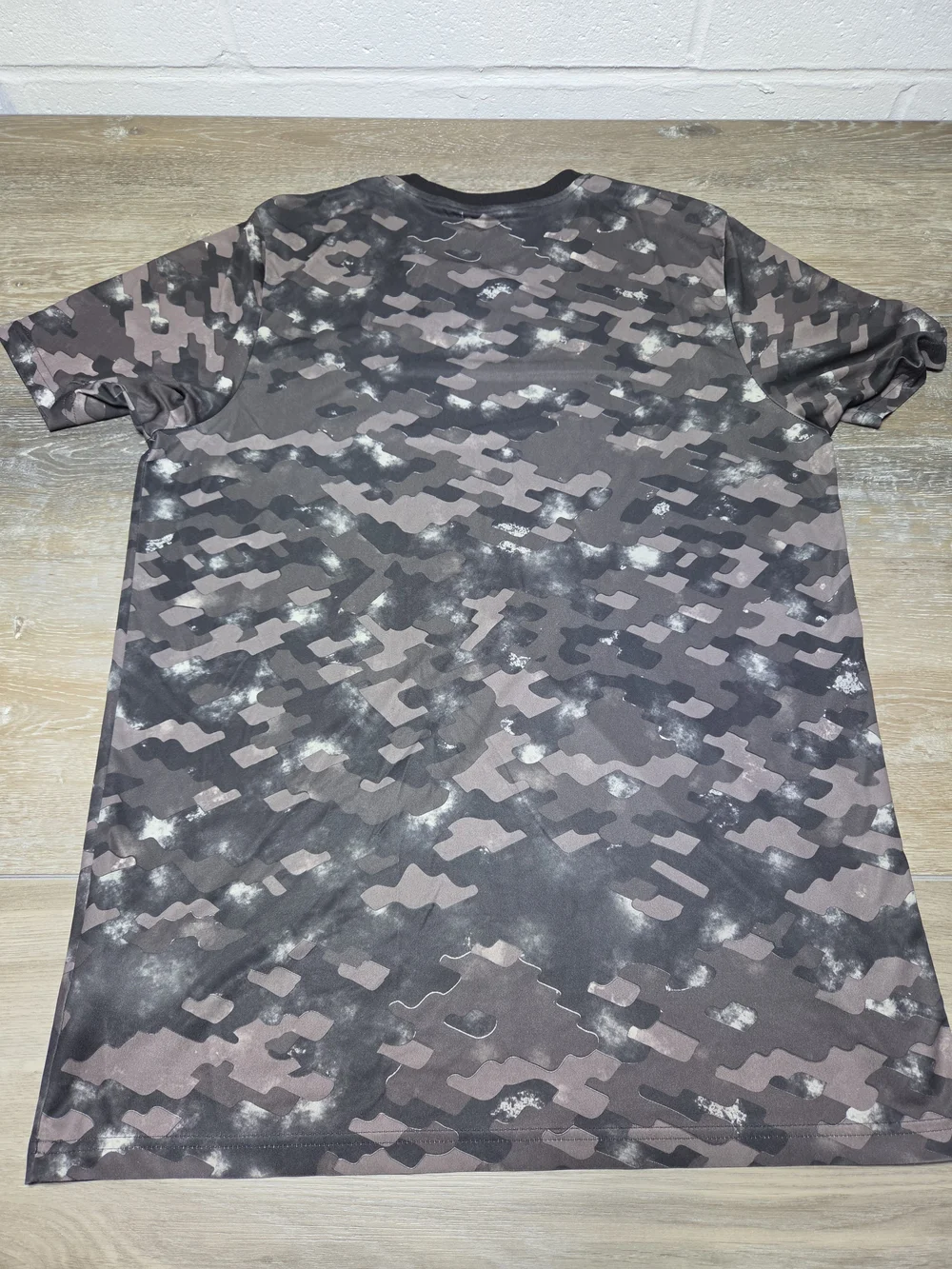 Adidas Juventus FC Pre-Match Soccer Jersey Men's L Gray Camo